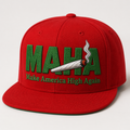 Red Snapback w/Green